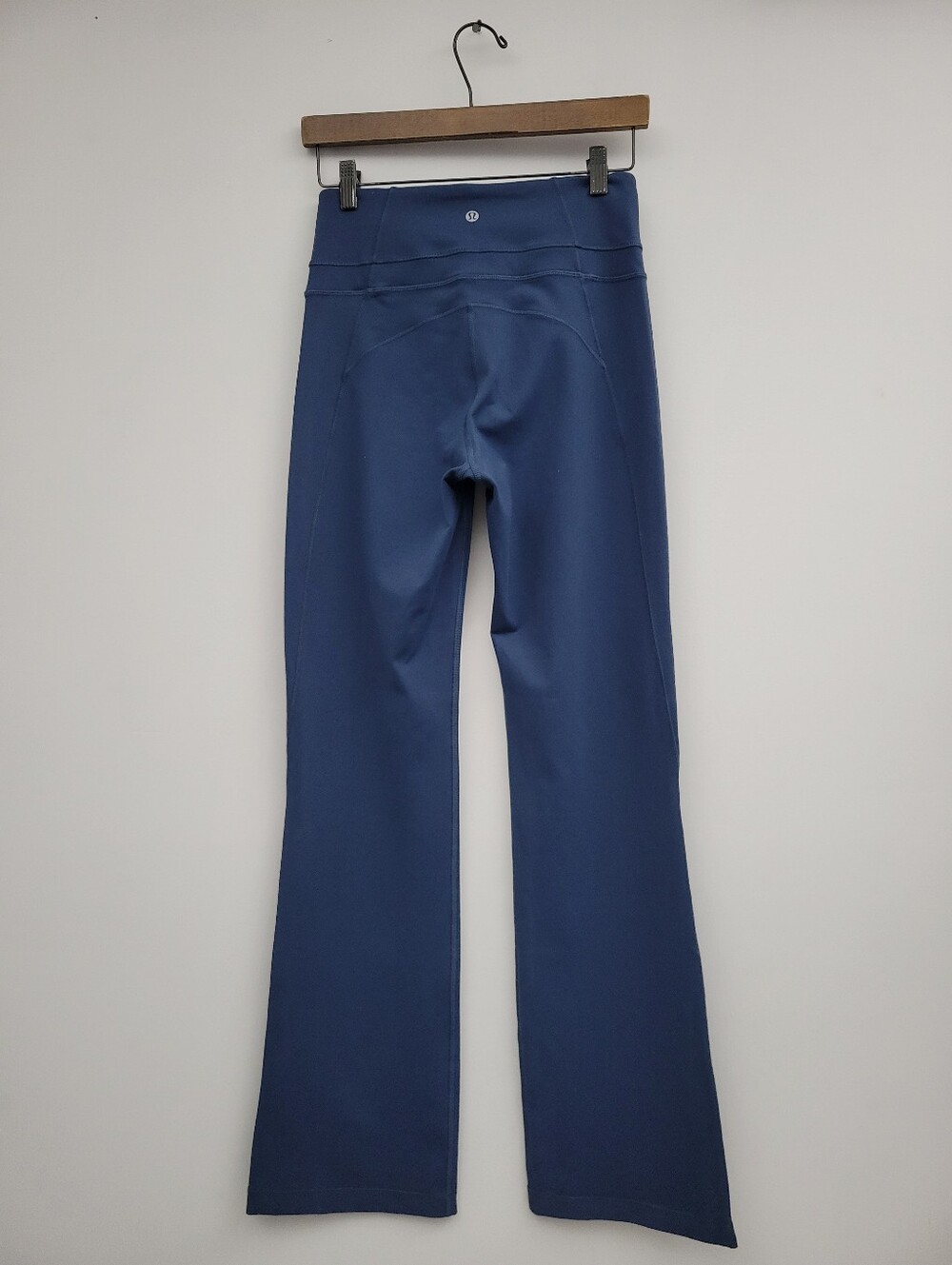 Lululemon Groove Pant Flare Leg Navy Blue Sz 8 - Picture 2 of 11